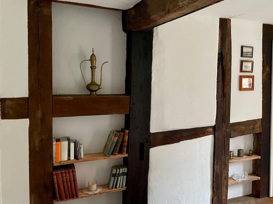Wohnen Im Fachwerk - Ferienwohnung Fenja Nentershausen  外观 照片