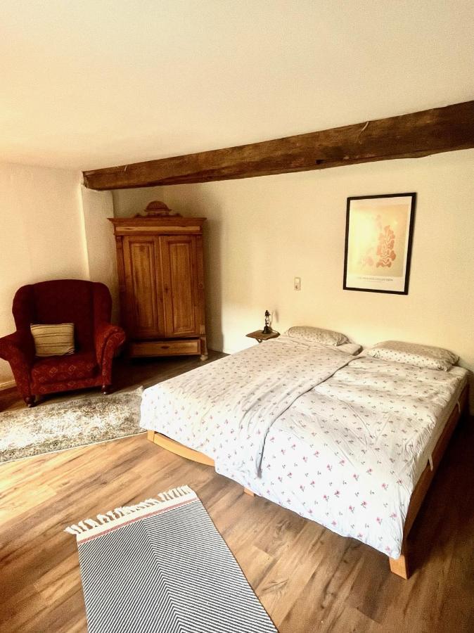 Wohnen Im Fachwerk - Ferienwohnung Fenja Nentershausen  外观 照片